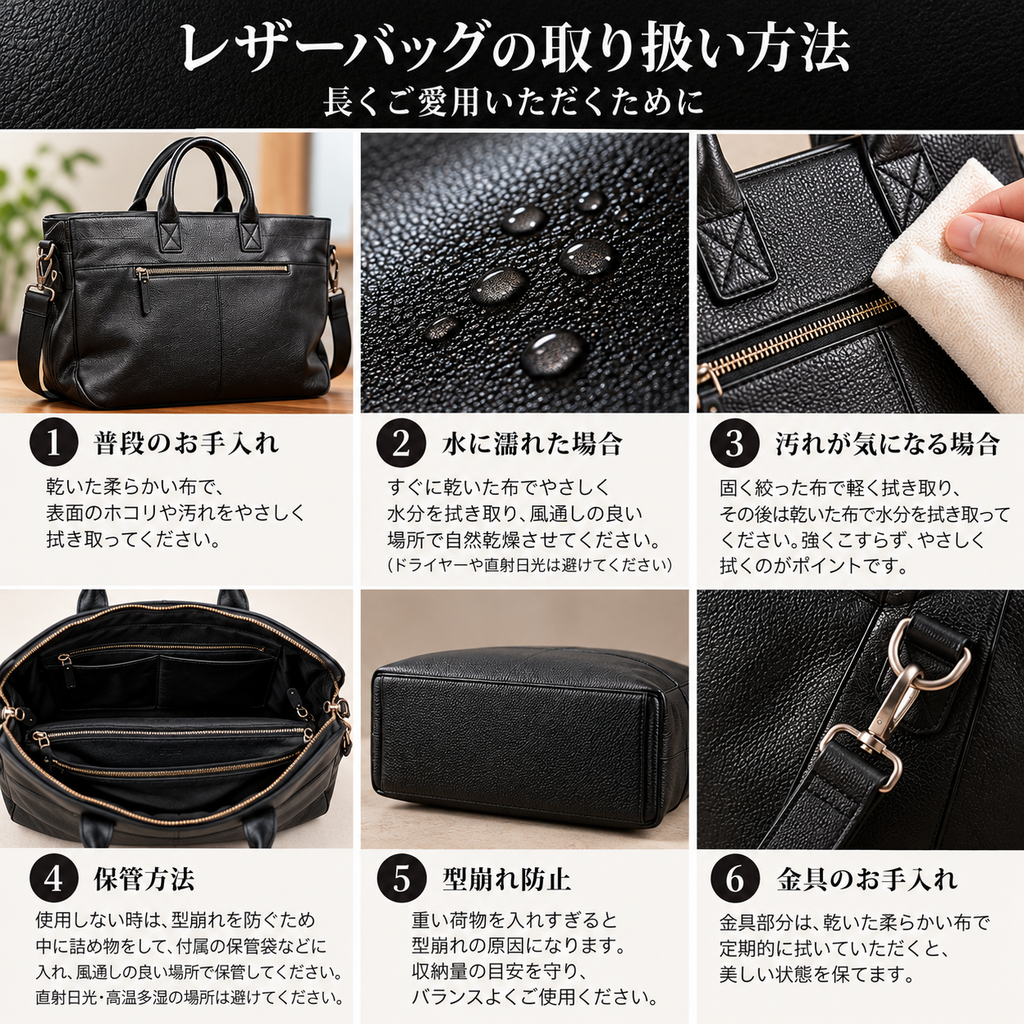 大人のビジネスバッグ　NBC19 LEATHER　SP-33