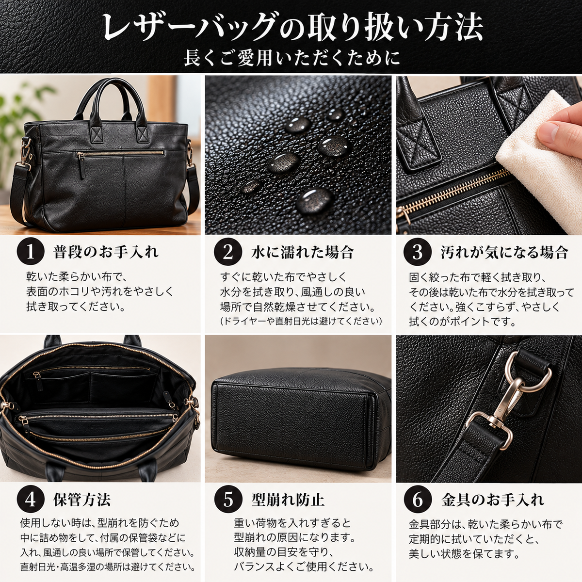 大人のビジネスバッグ　NBC19 LEATHER　SP-33