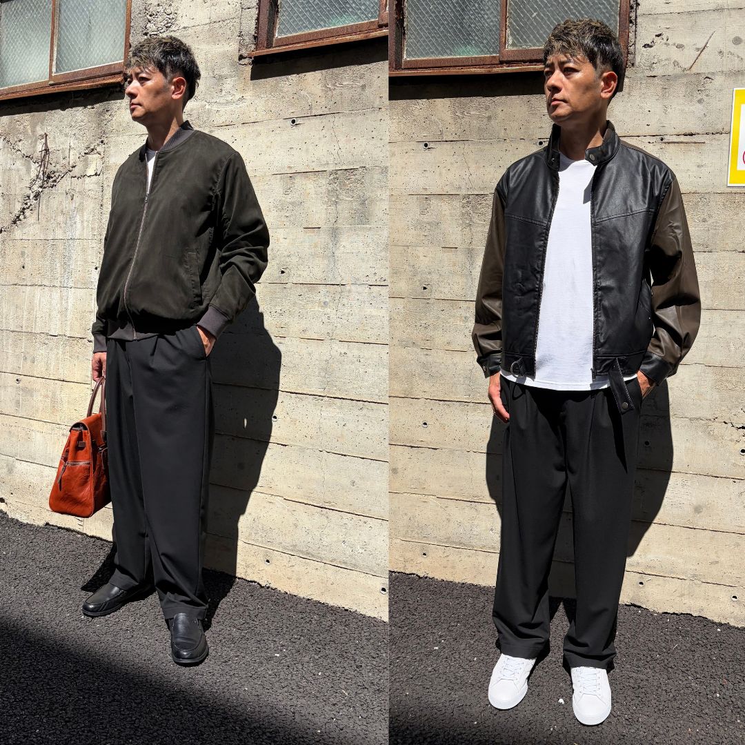 冬の無敵ワイドパンツ　№75551