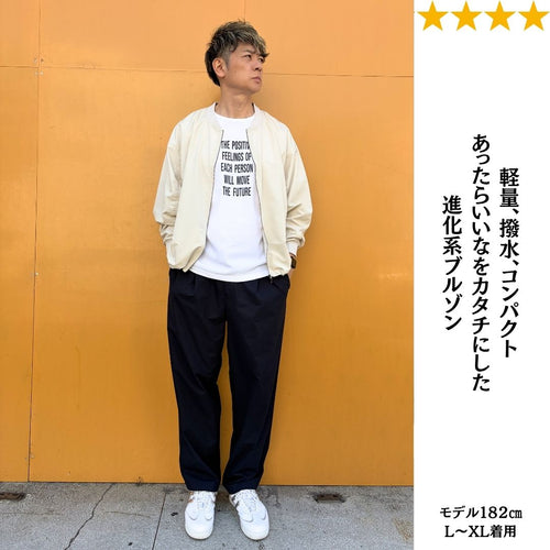 コンパクトになる機能性ジャケット　№73231　日本製