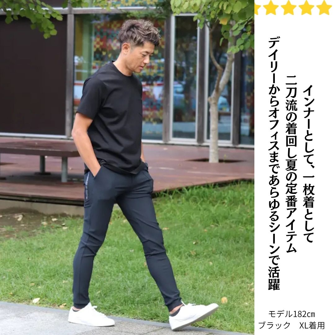 ビジネス・スポーツ様々なシーンで使える多機能Tシャツ　№70771・70773