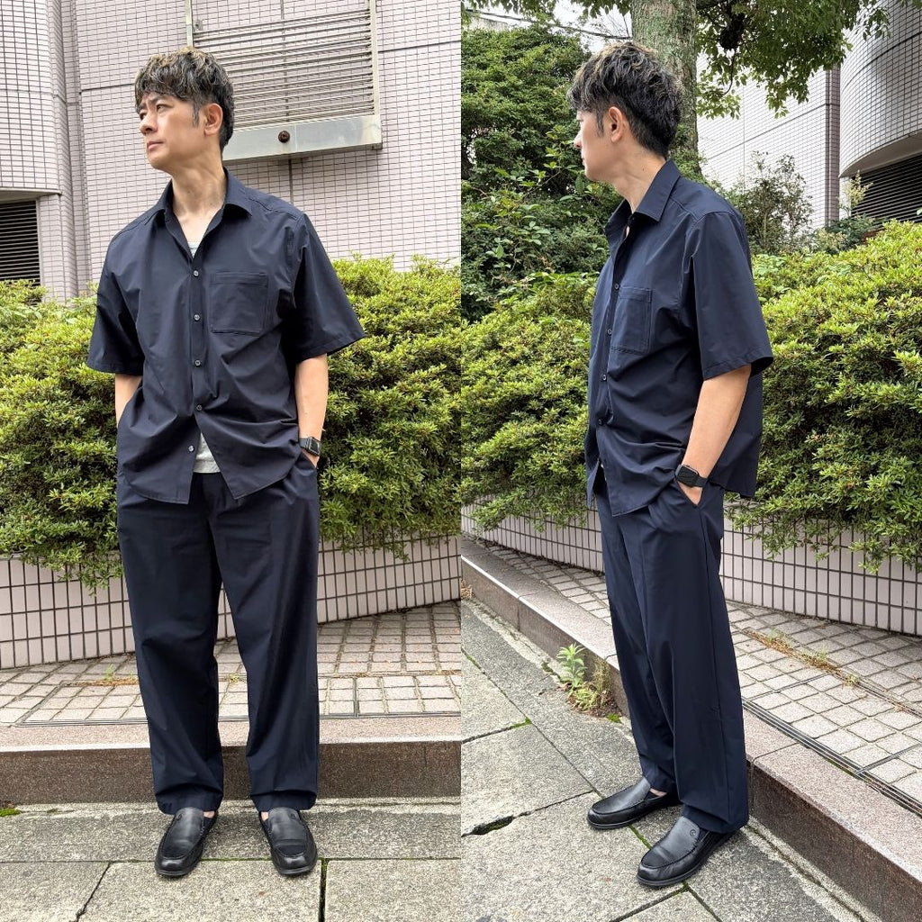 撥水・スーパーストレッチ・超軽量な無敵シャツ　№75271