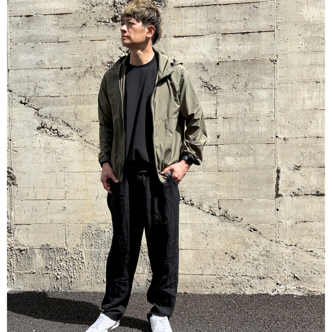 大人が着るだけで整う【夏の万能プルオーバー】接触冷感・ストレッチ　日本製　75201