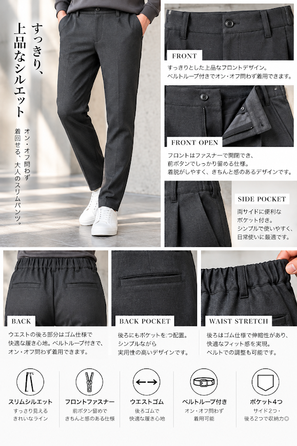 冬の無敵パンツ　№75541