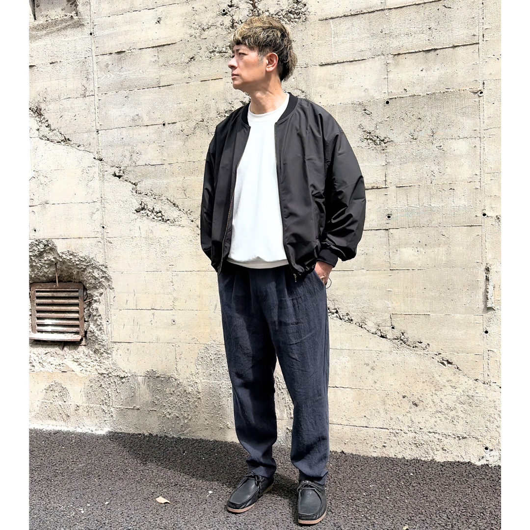 大人が着るだけで整う【夏の万能プルオーバー】接触冷感・ストレッチ　日本製　75201