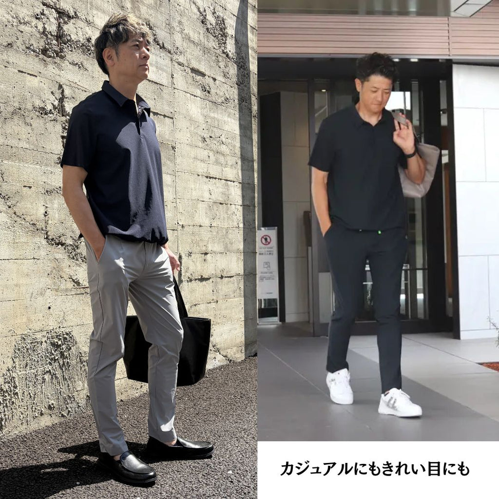 アイスタッチポロシャツ　接触冷感　№74241　日本製