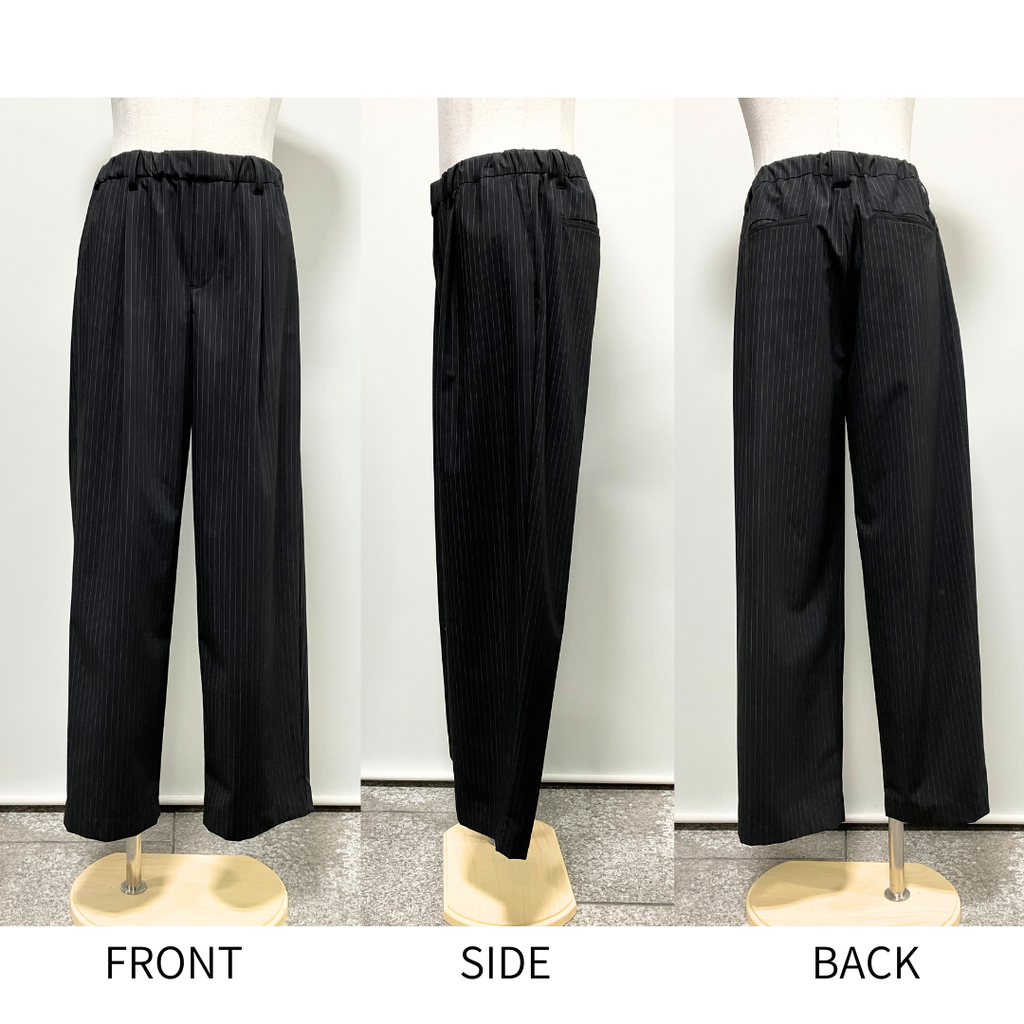 格上げストライプセットアップ【セット購入で10％OFF】