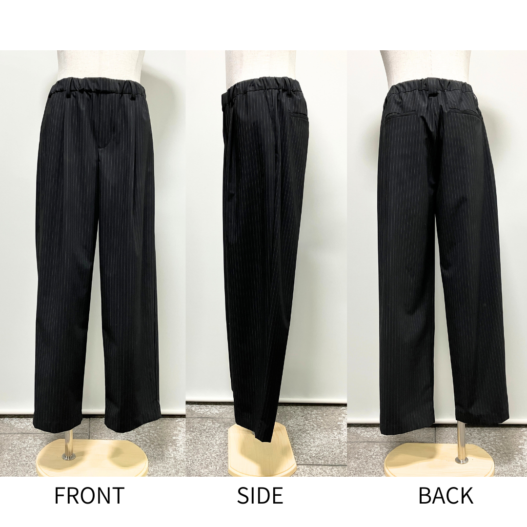 格上げストライプセットアップ【セット購入で10％OFF】