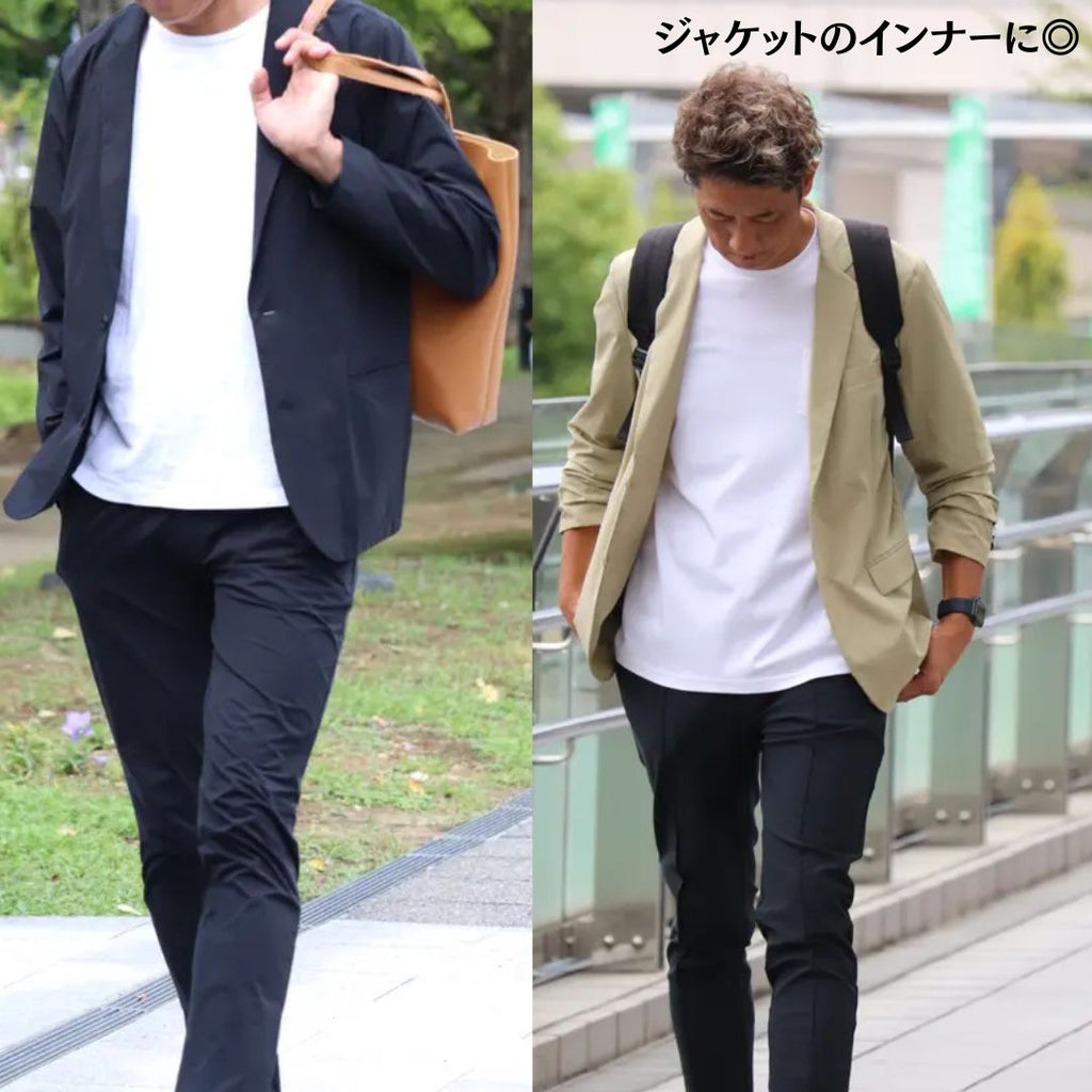 ビジネス・スポーツ様々なシーンで使える多機能Tシャツ　№70771・70773