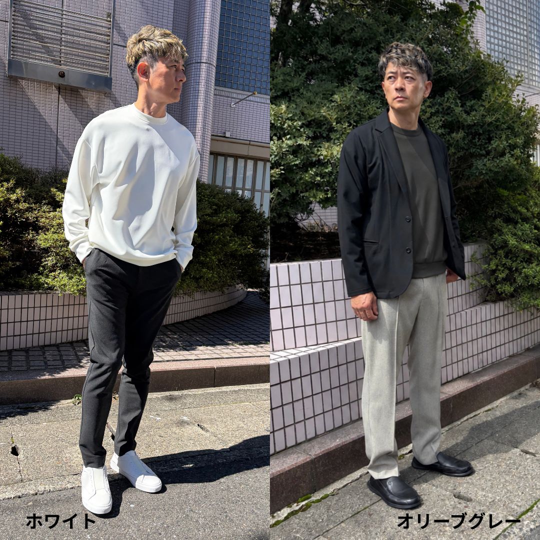 色々なコーデに使える万能ニットプルオーバー　№74891