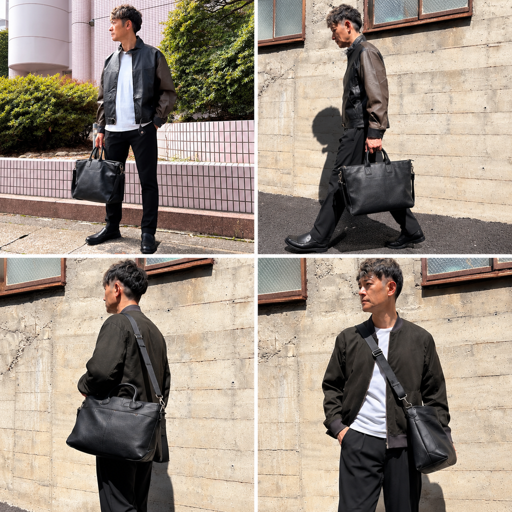 大人のビジネスバッグ　NBC19 LEATHER　SP-33
